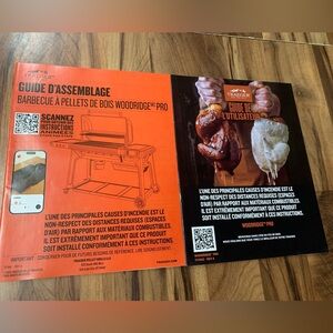 Traeger Woodridge Pro Owner Guide In French Language T17642 - Rev A